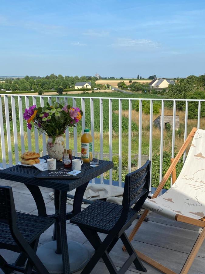 Appartement Lu'Ermael Avec Vue Mont Saint Michel Courtils 외부 사진
