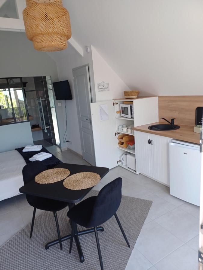 Appartement Lu'Ermael Avec Vue Mont Saint Michel Courtils 외부 사진