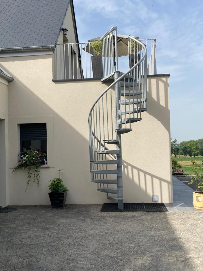 Appartement Lu'Ermael Avec Vue Mont Saint Michel Courtils 외부 사진