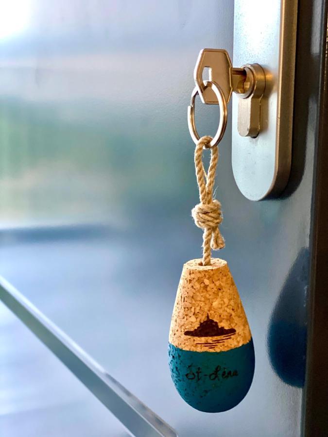 Appartement Lu'Ermael Avec Vue Mont Saint Michel Courtils 외부 사진